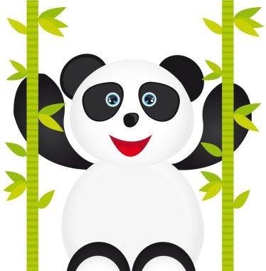 panda cartoon clipart