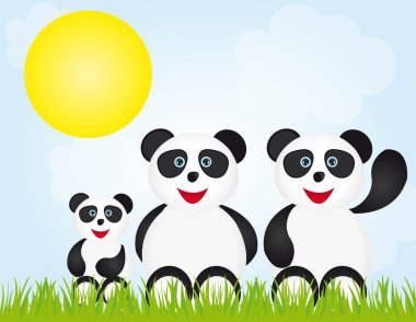 Panda çizgi film