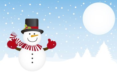 snowman clipart