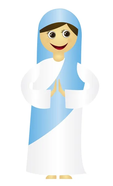 Jungfrau Maria — Stockvektor