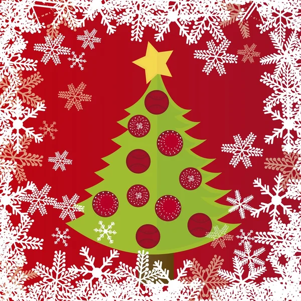 树圣诞 — 图库矢量图片
