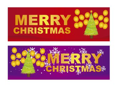 merry christmas labels clipart