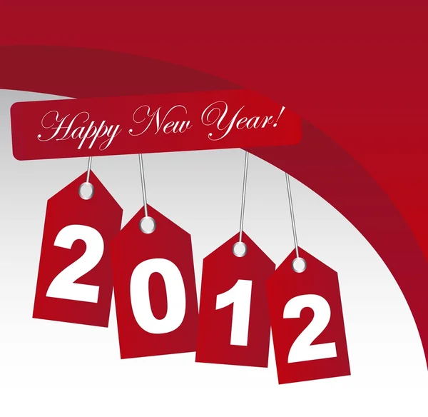 2012 nytt år — Stock vektor