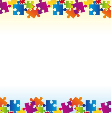 puzzles background clipart