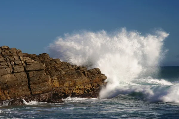 Παράκτια κύματα στη Νότια Αφρική — Φωτογραφία Αρχείου