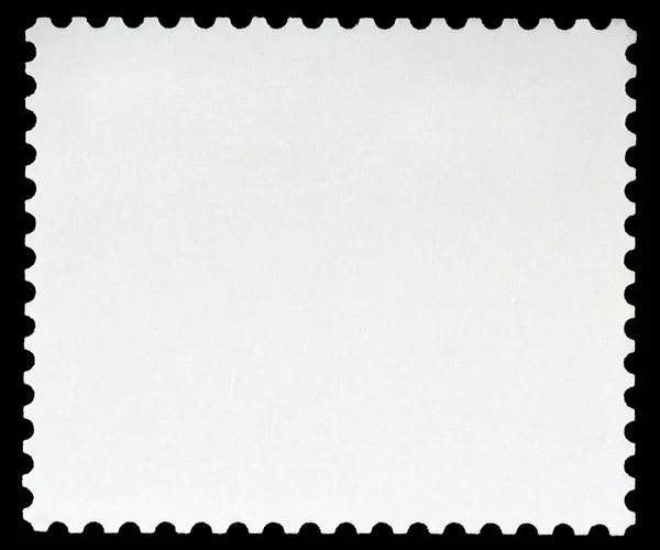 Prázdná poštovní známka — Stock fotografie