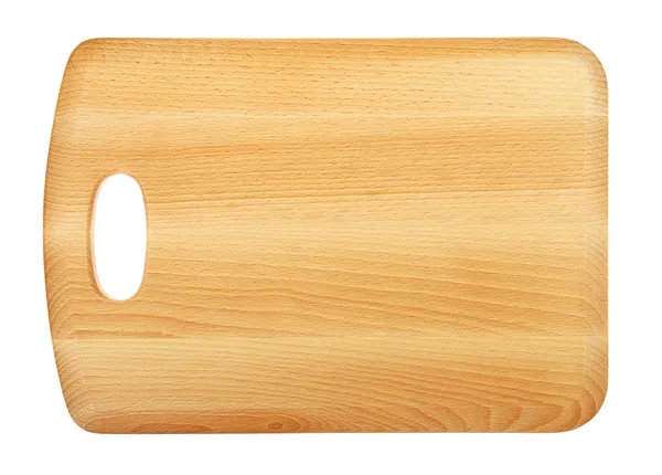 Dřevěná sekací deska — Stock fotografie