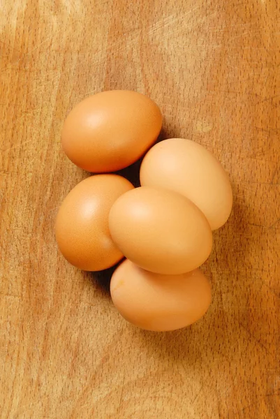 Яйця курячі — стокове фото