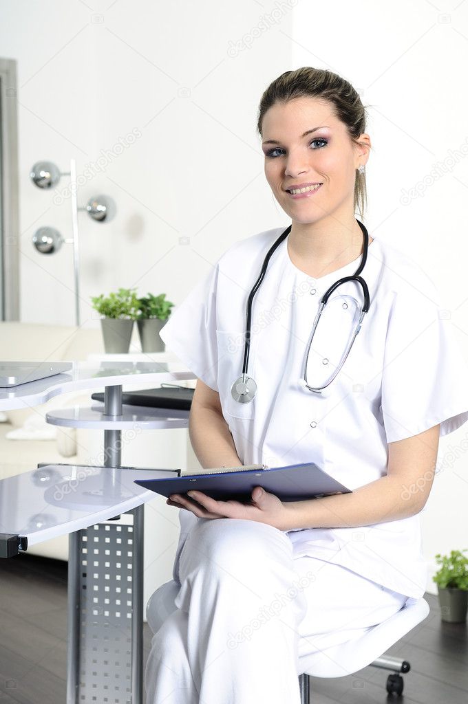 Medical woman