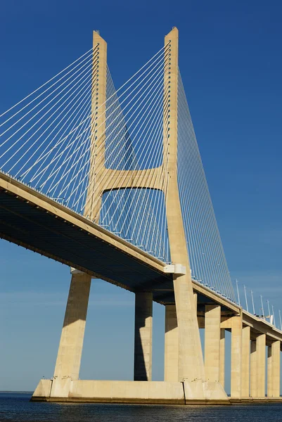 Vasco da Gama bridge, Lisbon, Portugal — Stock Photo, Image