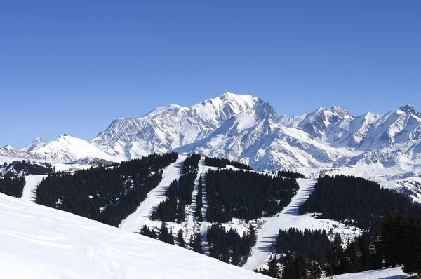 Góry Mont-blanc — Zdjęcie stockowe