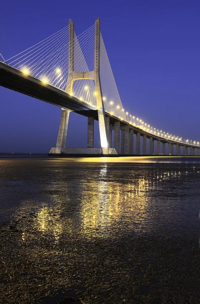 Ponte Vasco da Gama, Lisbona, Portogallo — Foto Stock