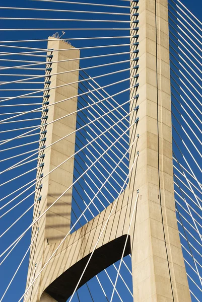 Puente Vasco da Gama, Lisboa, Portugal — Foto de Stock