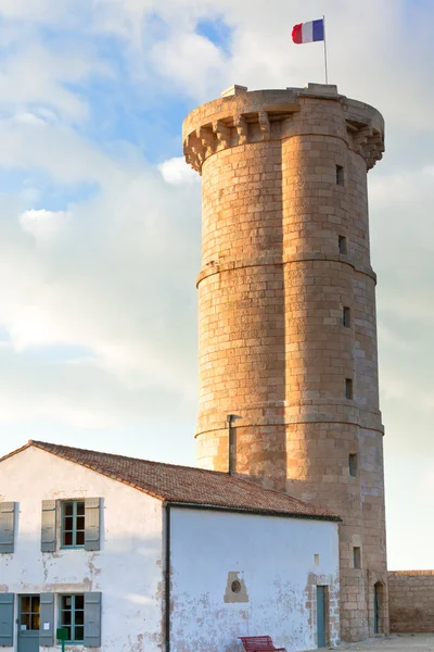 Старий маяк — стокове фото