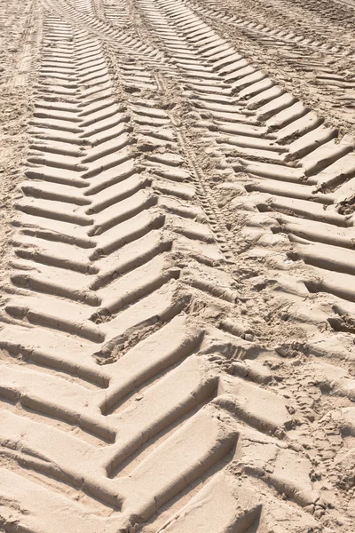 stock image Tire Tracks in the Sand