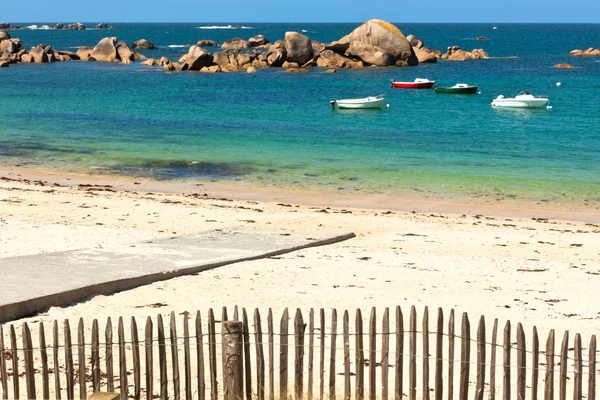 Bretagne beach — Stockfoto