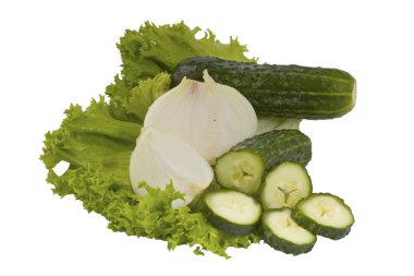 marul ve salatalık