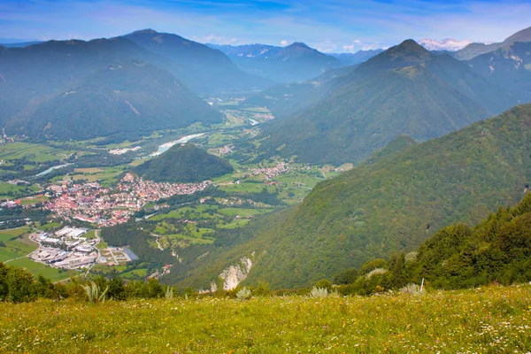 Красивый ландшафт Альп — стоковое фото