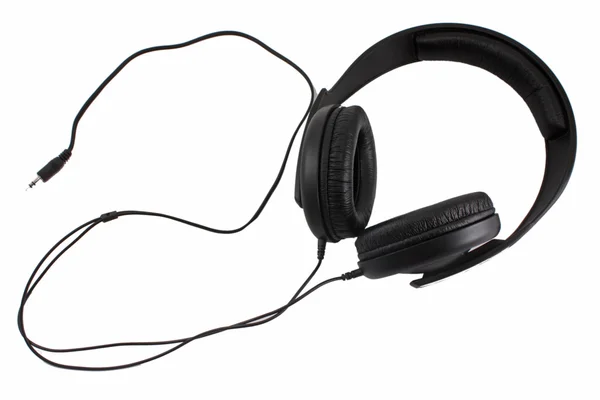 stock image Black headphones