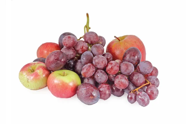 Az alma és a szőlő — Stock Fotó