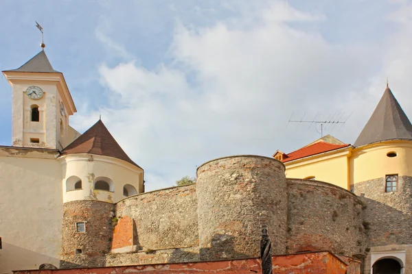 Vista do antigo Castelo de Palanok — Fotografia de Stock