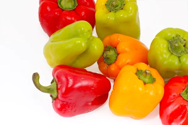 Peperoni freschi colorati — Foto Stock