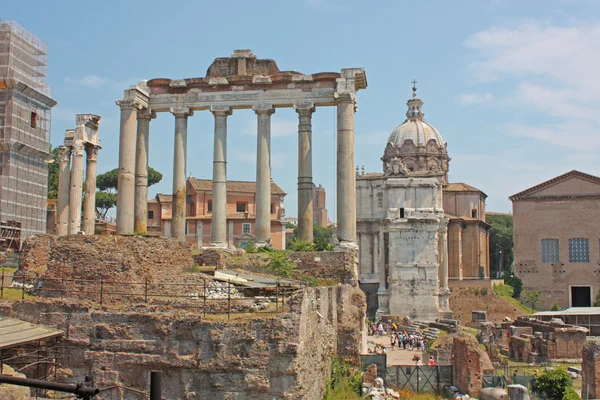 Det romerska forumet — Stockfoto