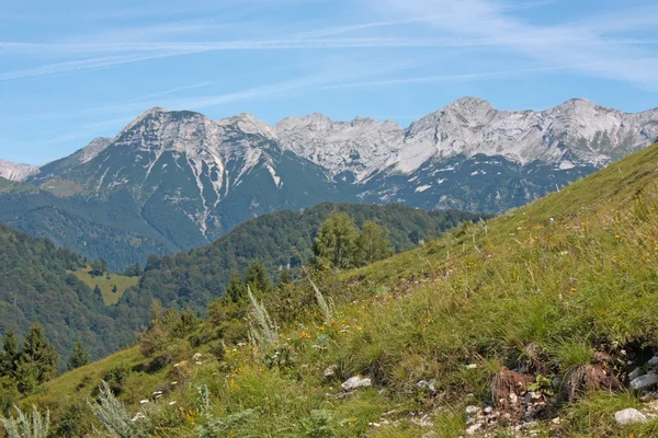 Berg Alperna, Slovenien — Stockfoto