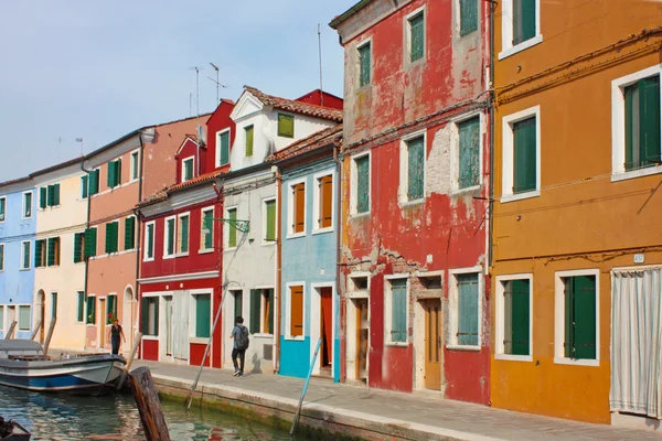 Burano (Benátky ostrov) — Stock fotografie