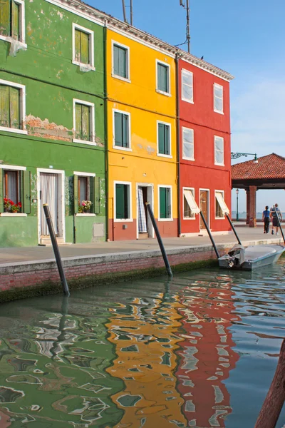 Burano (Isla de Venecia) ) — Foto de Stock