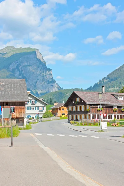 Rakouské Alpy venkov — Stock fotografie