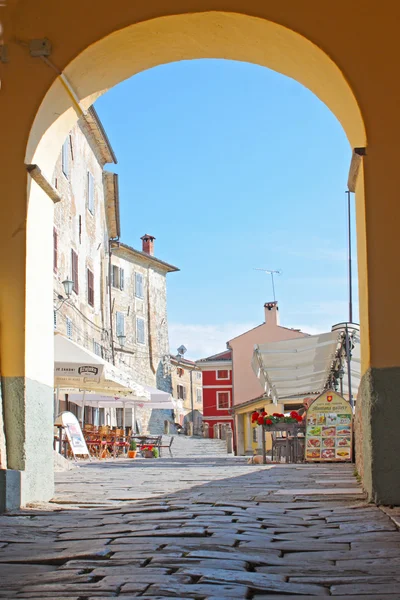 Small town Motovun — Stock Photo, Image