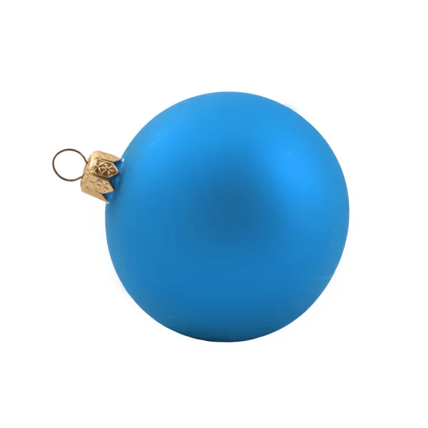 Golden christmass ball — Stock Photo, Image