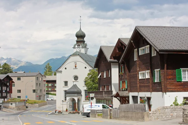 Svájci község — Stock Fotó