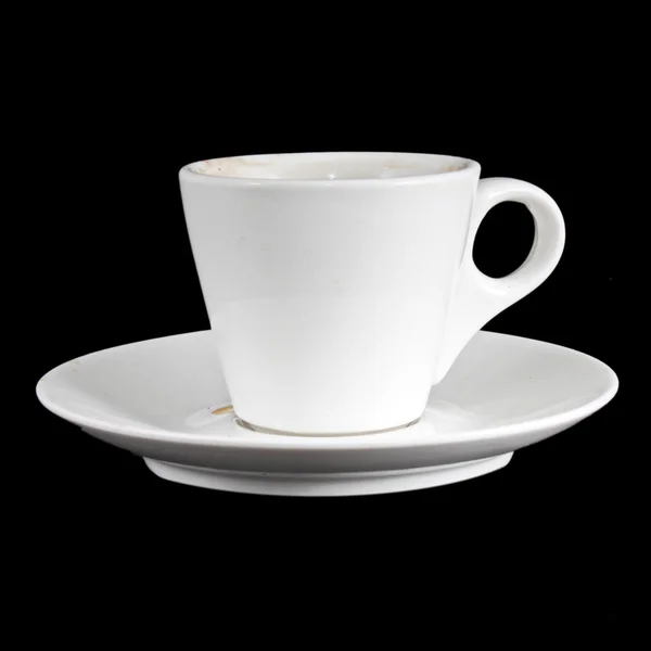 Weiße Kaffeetasse — Stockfoto