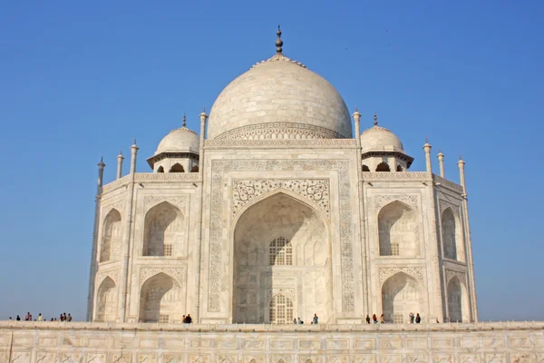Vista del Taj Mahal al amanecer —  Fotos de Stock