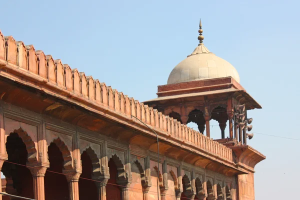 Yeni Delhi'de bir kale Purana qila olduğunu — Stok fotoğraf