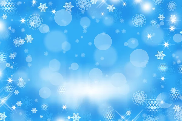 Abstrakte Weihnachten blauer Hintergrund — Stockfoto