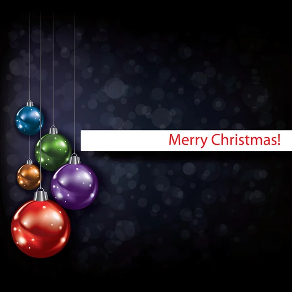 Résumé Salutation de Noël — Image vectorielle