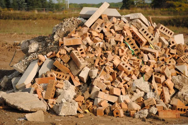 Residuos de construcción — Foto de Stock