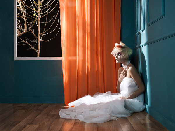 Леди с седыми волосами
