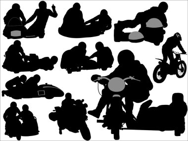 Sidecars clipart
