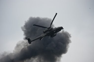 Apache AH64D Helicopter