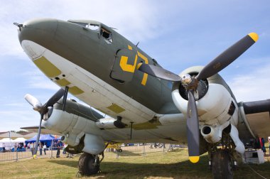 Douglas DC3 Dakota Skytrain clipart