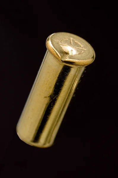 Used .22 LR shell casing — Stock Photo, Image