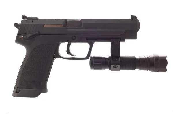 Velké 9 mm pistole — Stock fotografie