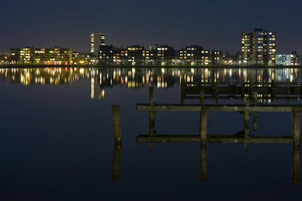 stock image Night City scape