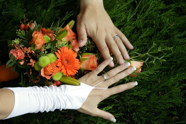 婚礼花束 — 图库照片