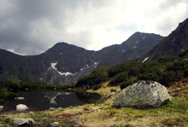 bulutlar gölet