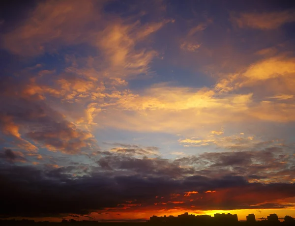 Mystical sunset. — Stock Photo, Image